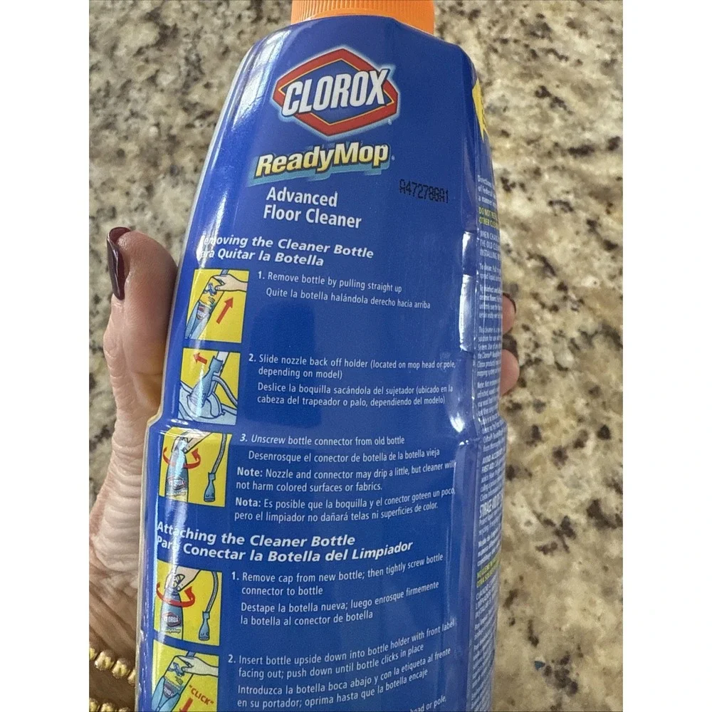 Clorox Ready Mop ( Orange Energy) Advanced Floor Cleaner  24oz Discontinued 4813